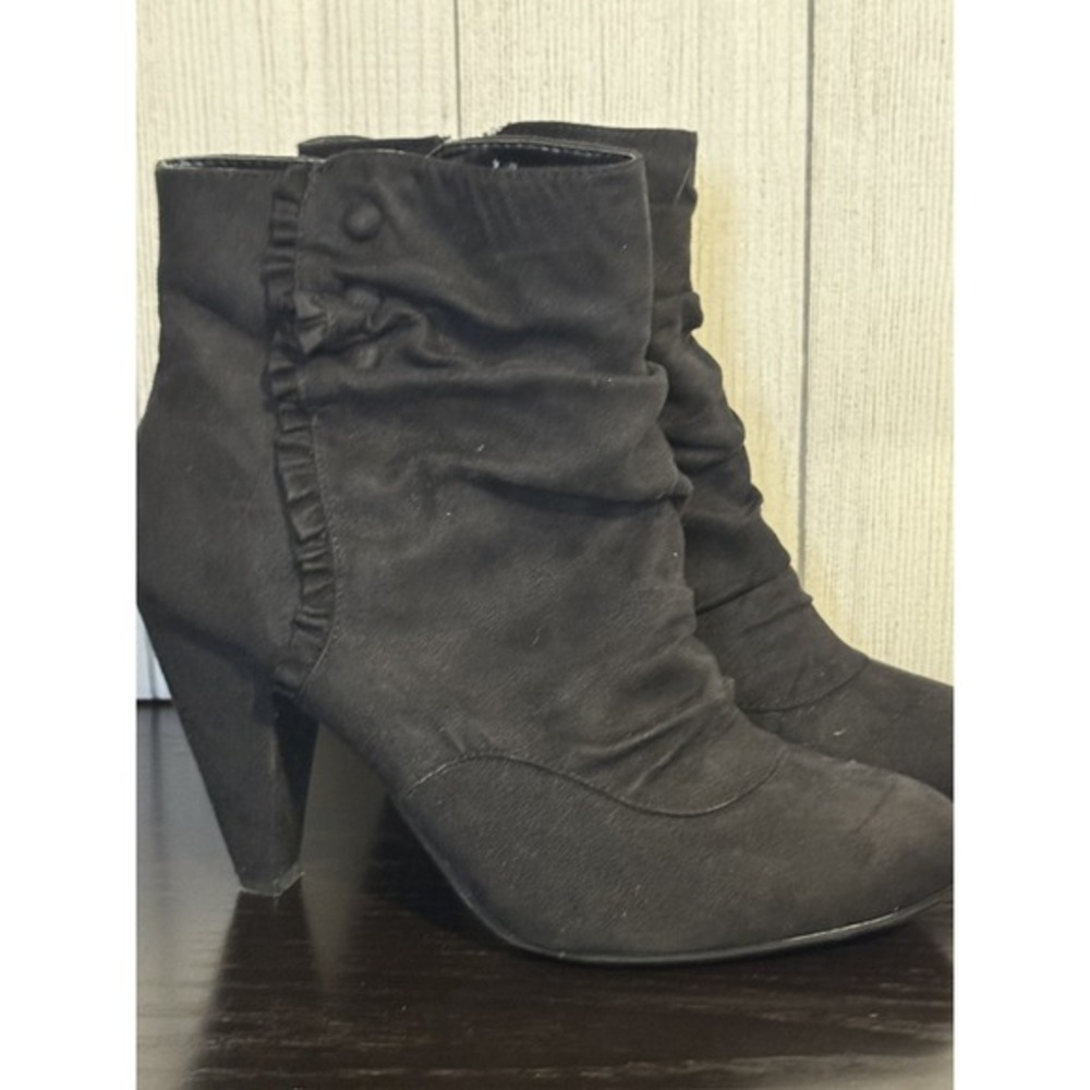 Cloudwalkers Avenue Leather Ankle Boots – Black – Women's 9.5 Wide - Picture 5 of 8